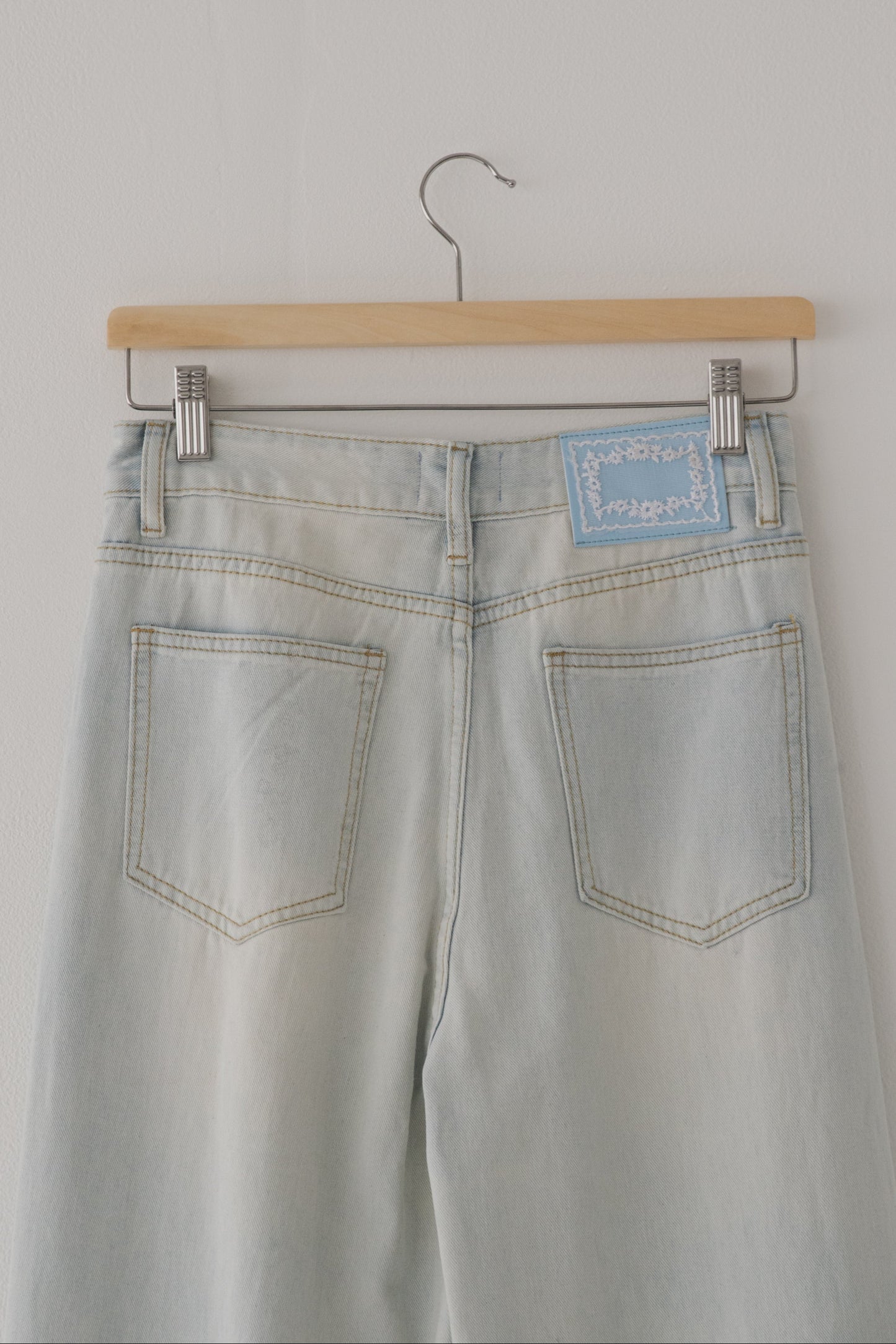 【SALE】レースクラッシュデニム