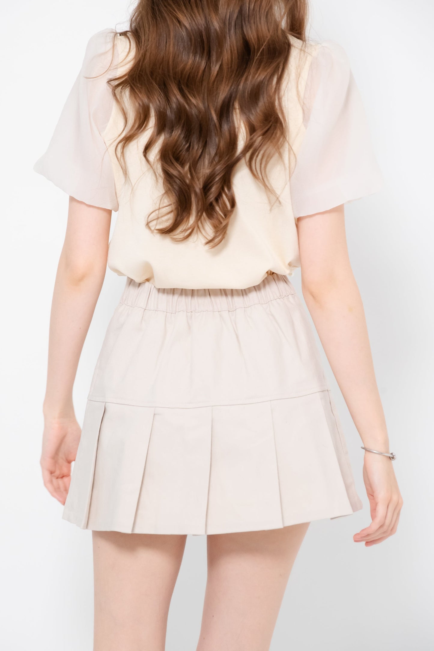 【SALE】プリーツミニスカート