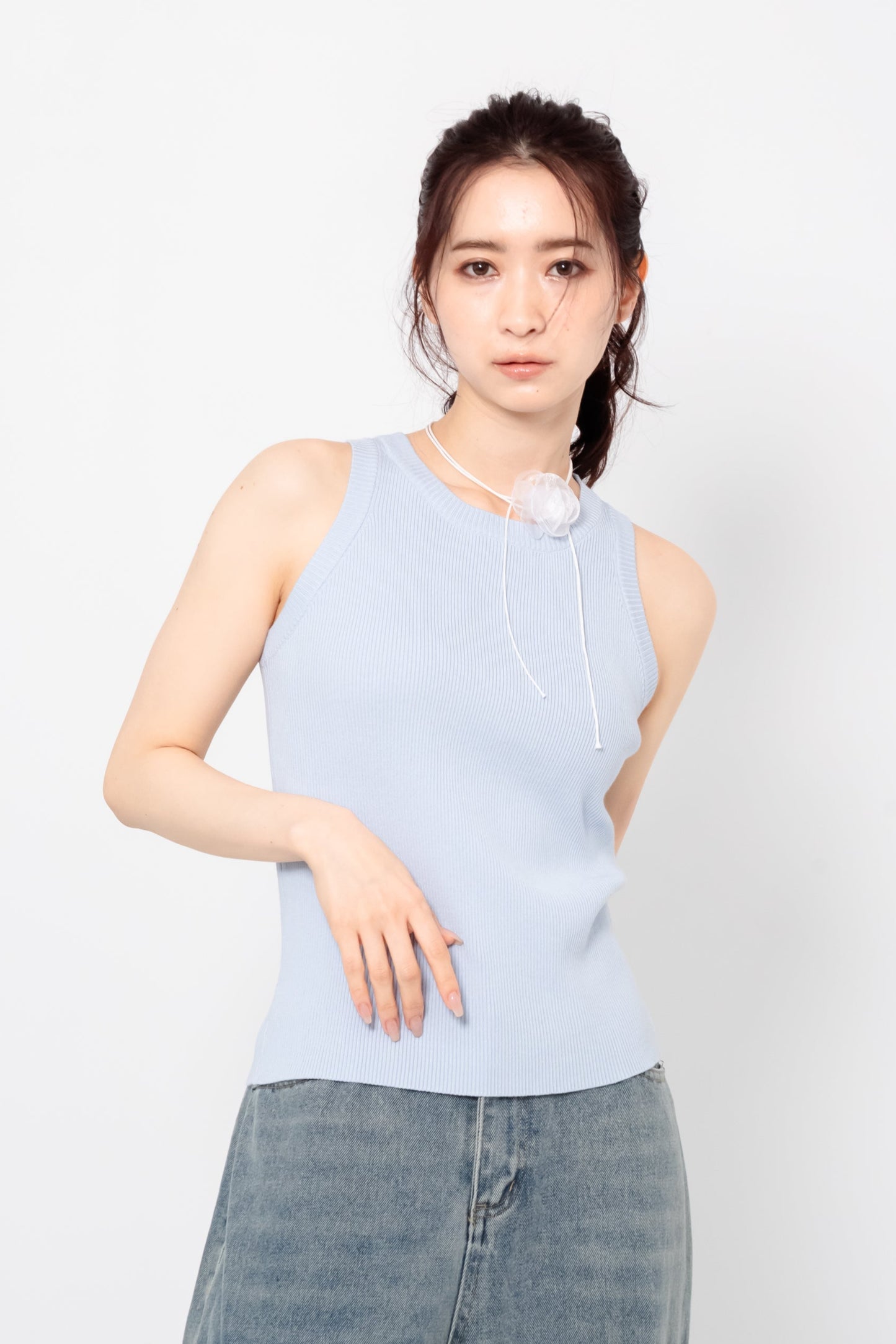 【SALE】ニットノースリーブ