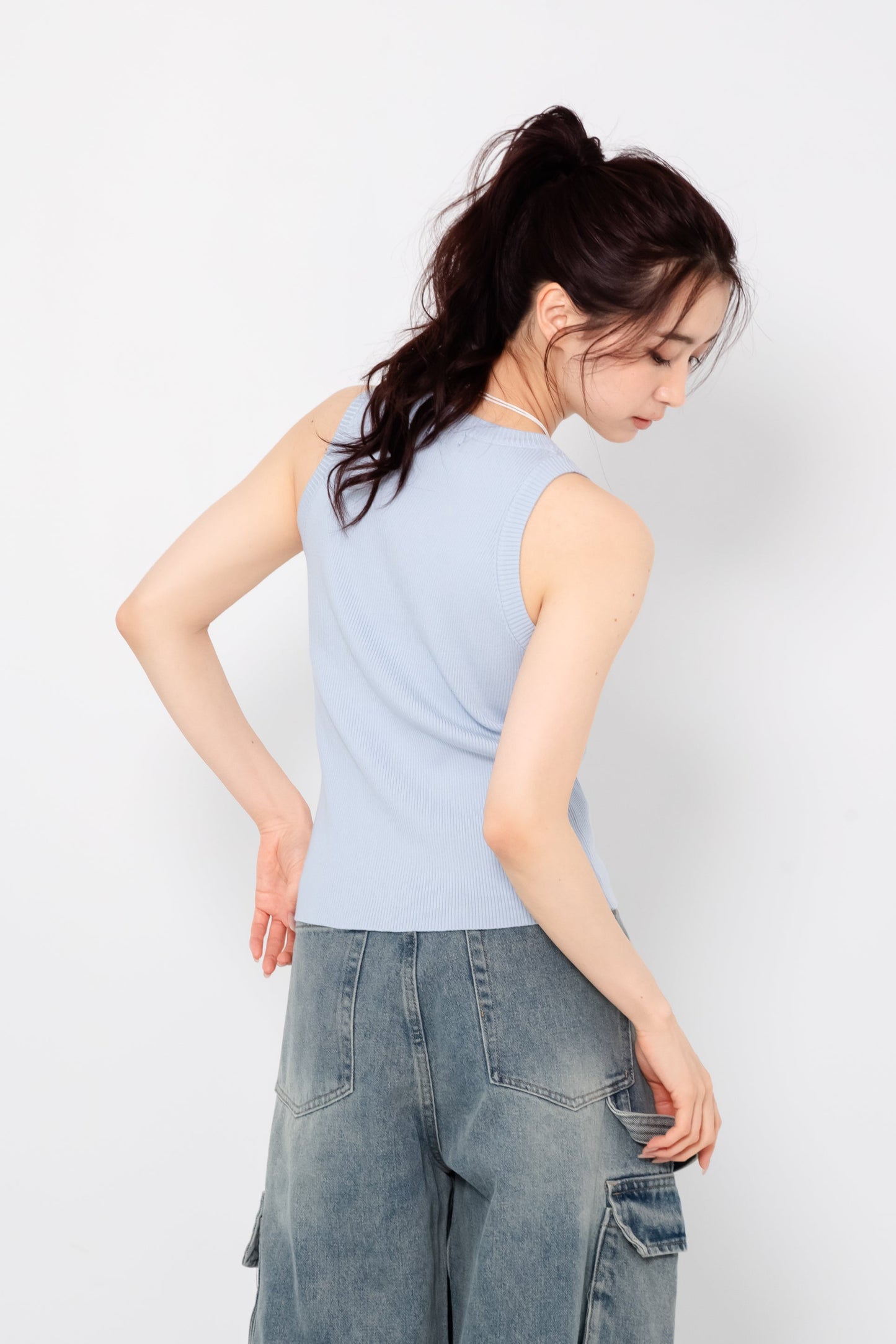 カーゴデニムパンツ