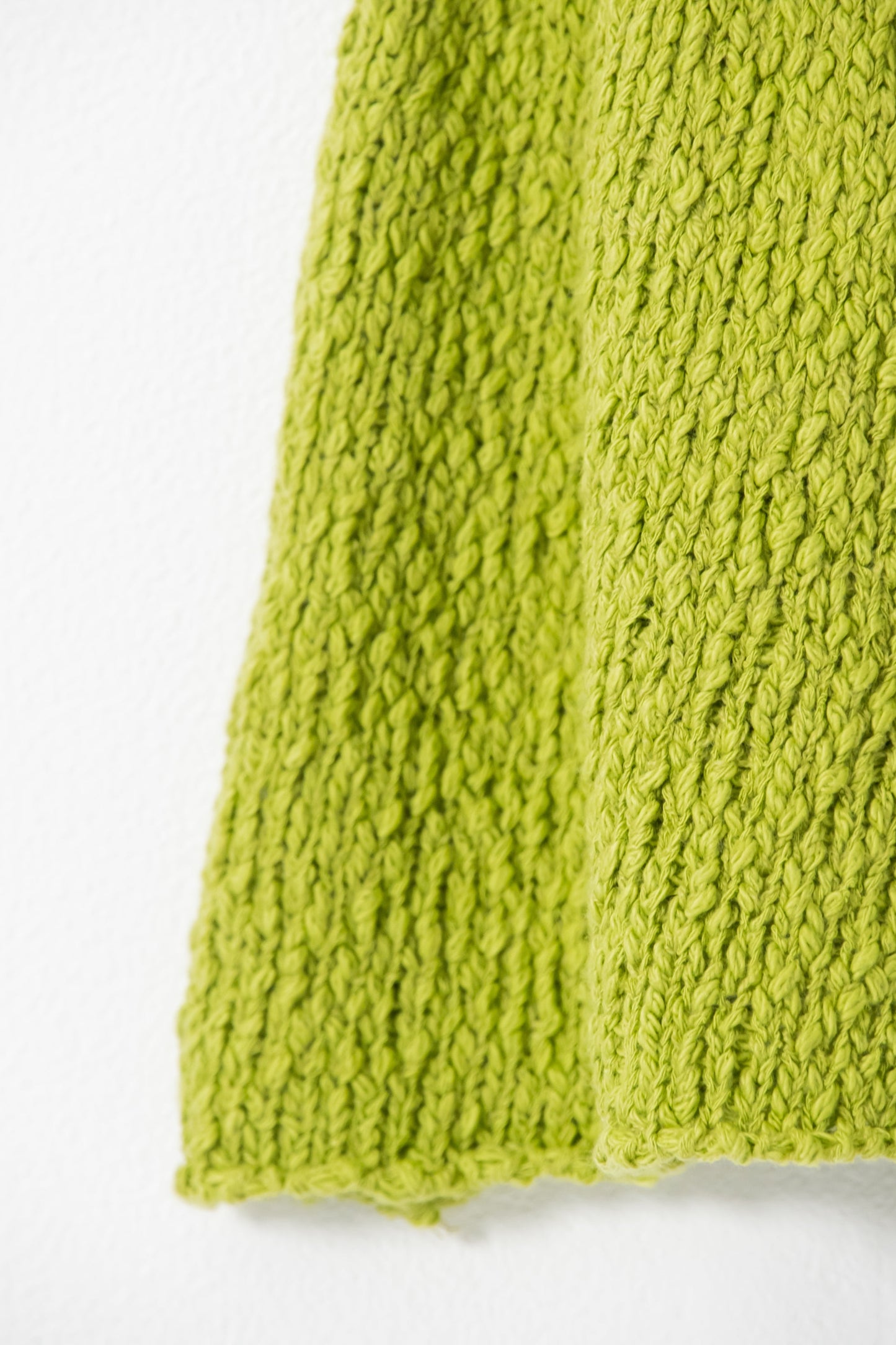 【SALE】手編みペプラムトップス