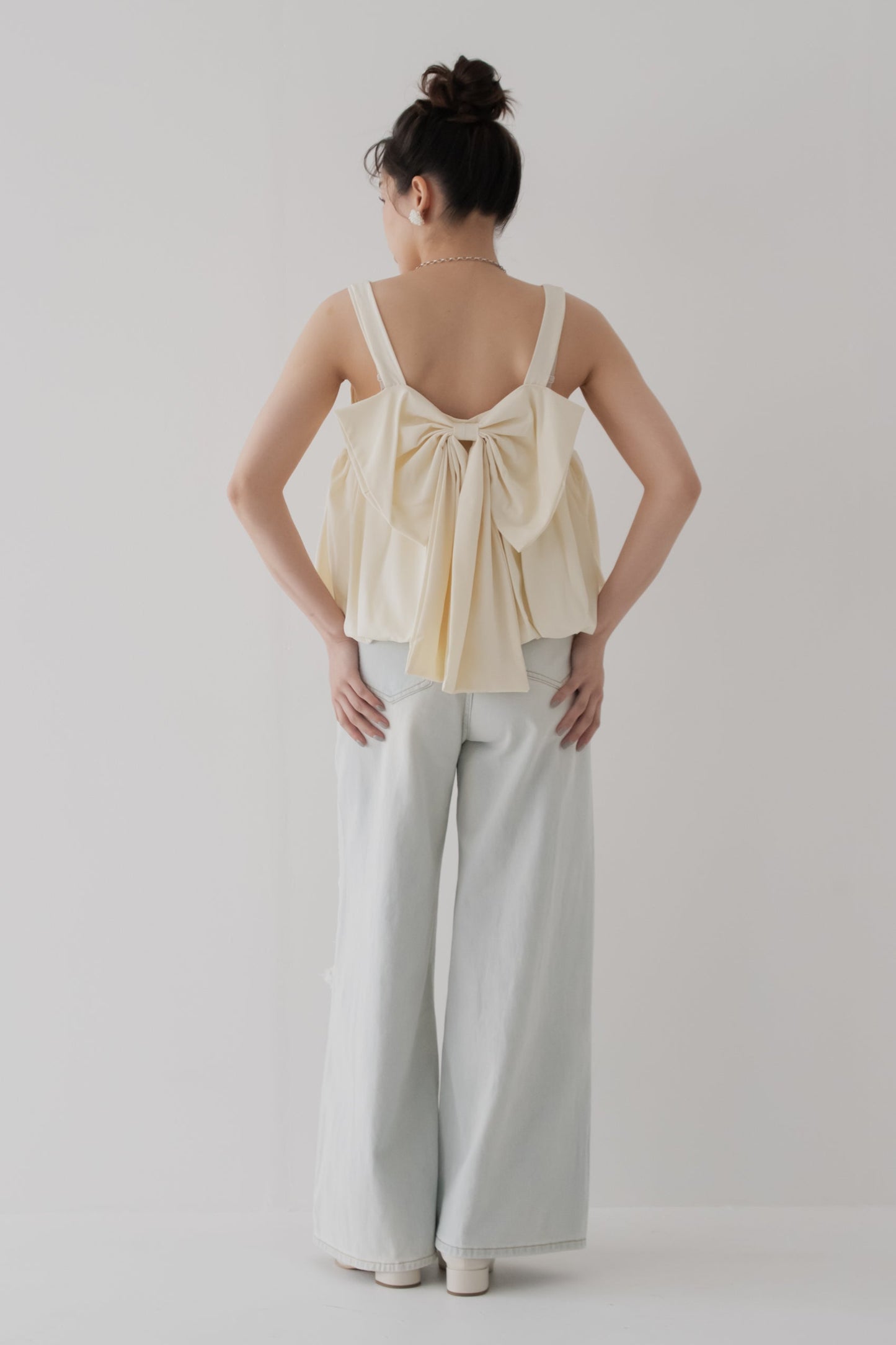 【SALE】レースクラッシュデニム
