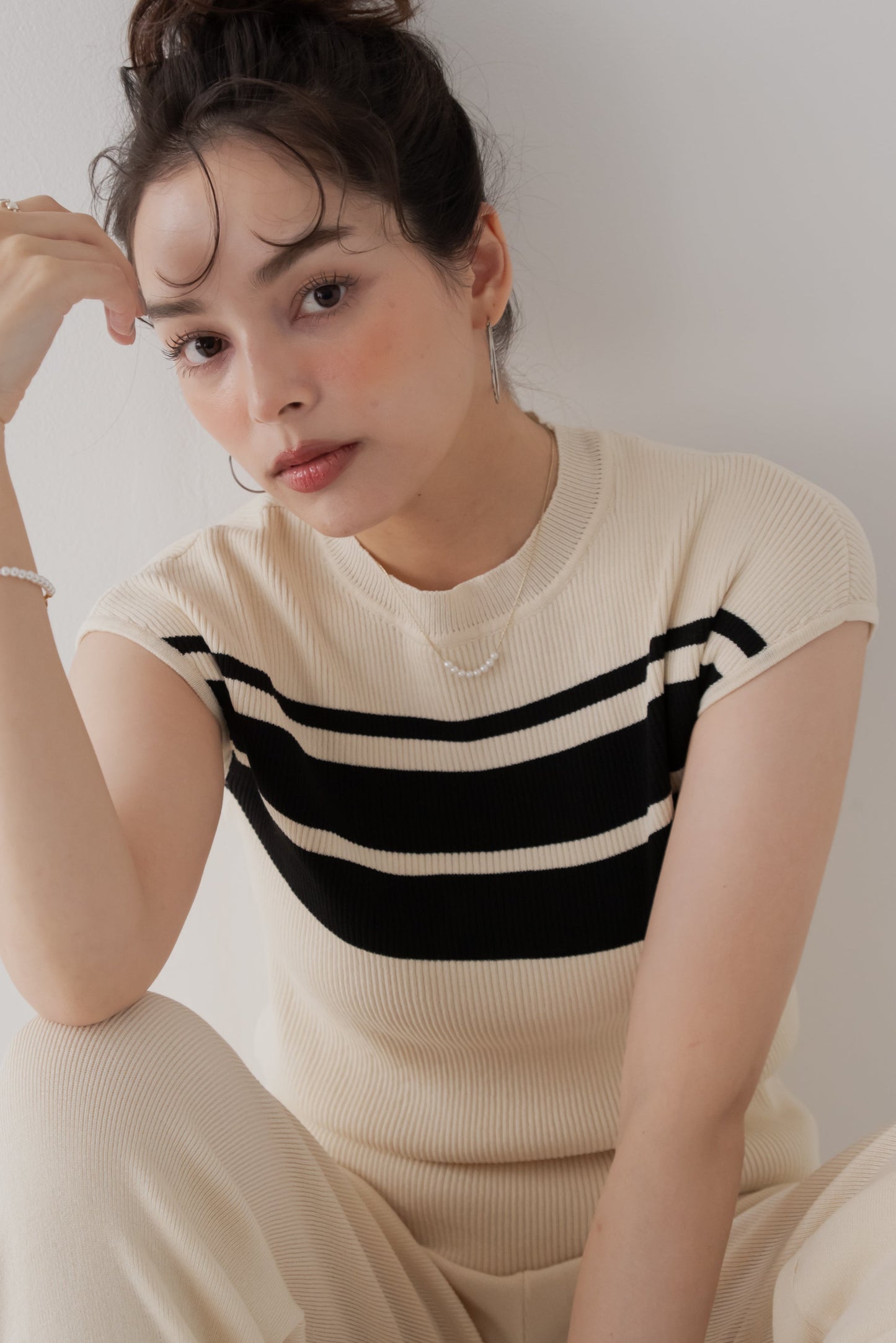 【SALE】キャップスリーブセットアップ