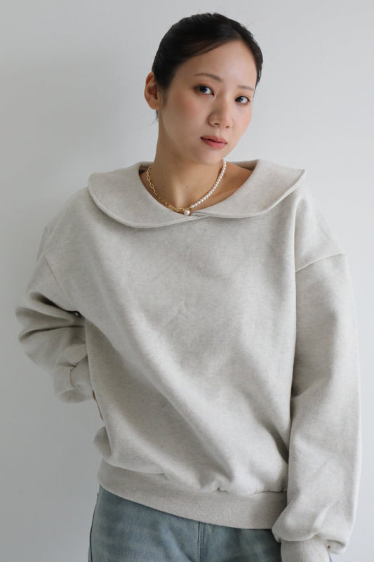 まるえり裏起毛スウェット