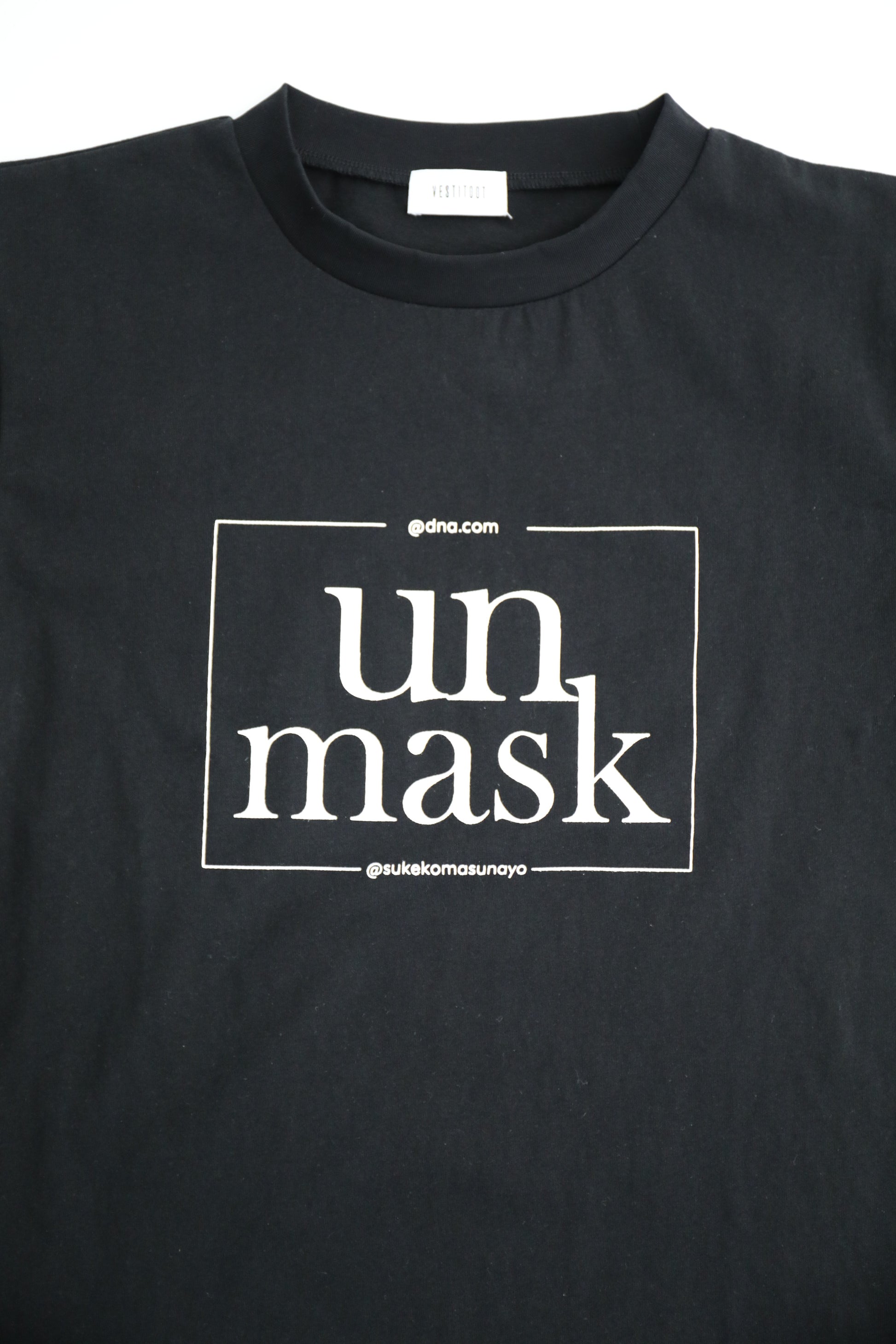 【数量限定】アンマスクユニセックスTシャツ
