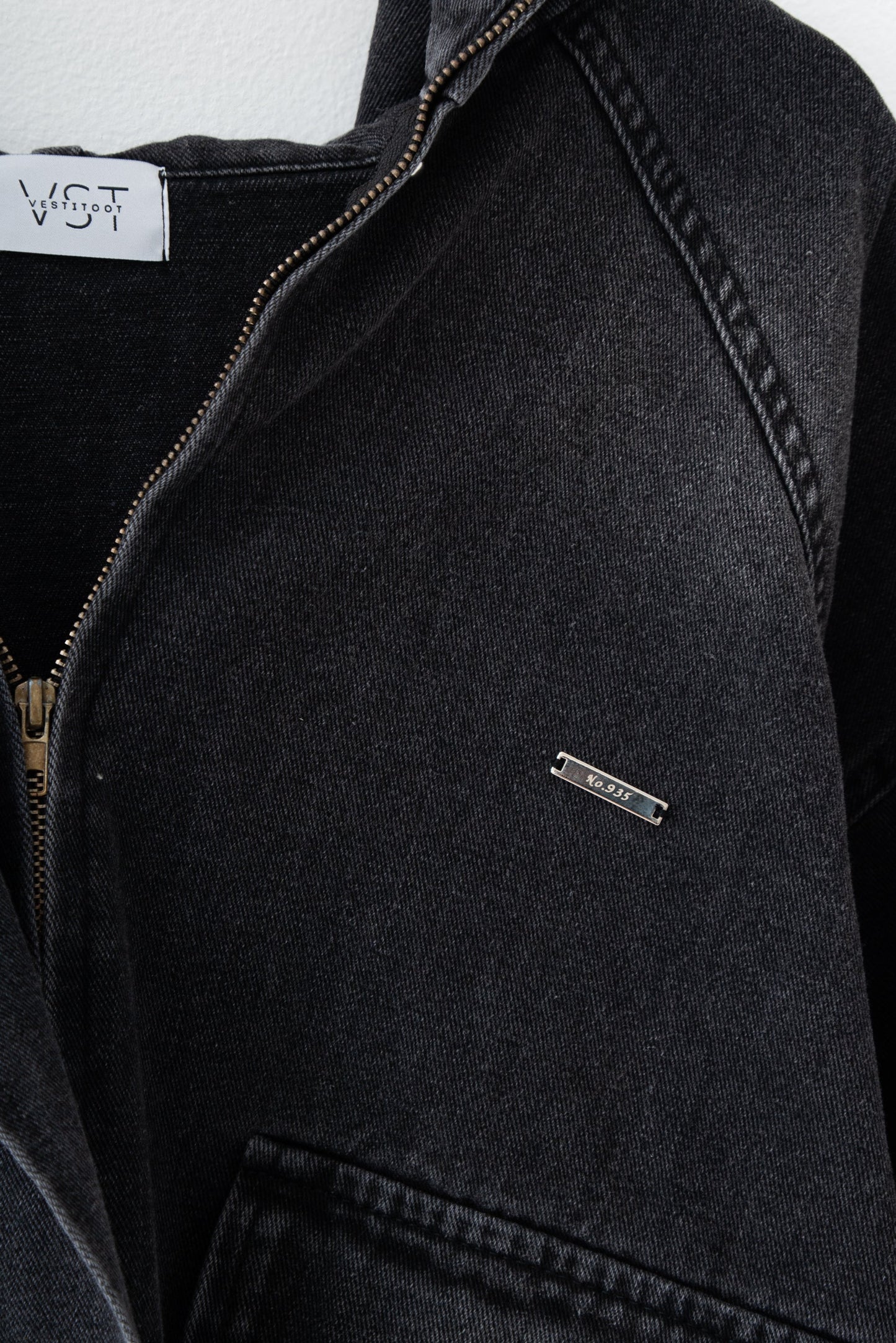 【くぅちゃんコラボアイテム】ルーズフィット ユニセックスデニムジャケット