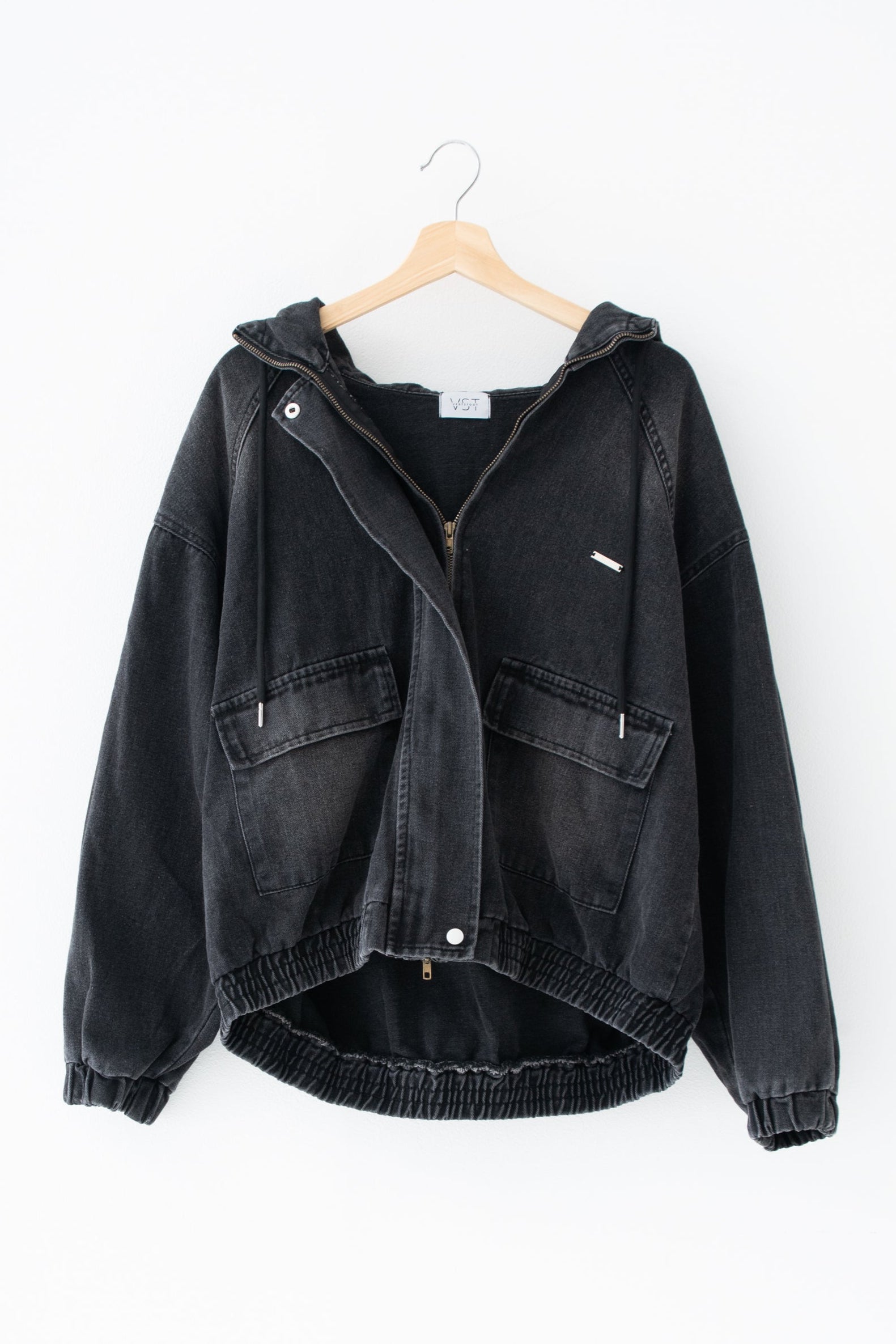 くぅちゃん くぅちゃんコラボアイテム】ルーズフィット ユニセックスデニム