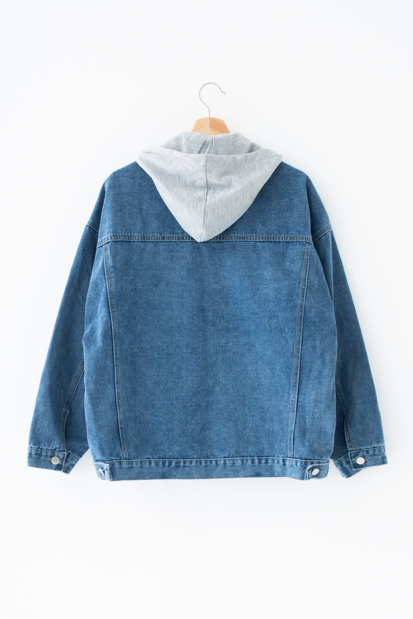 オーバーサイズパーカデニム