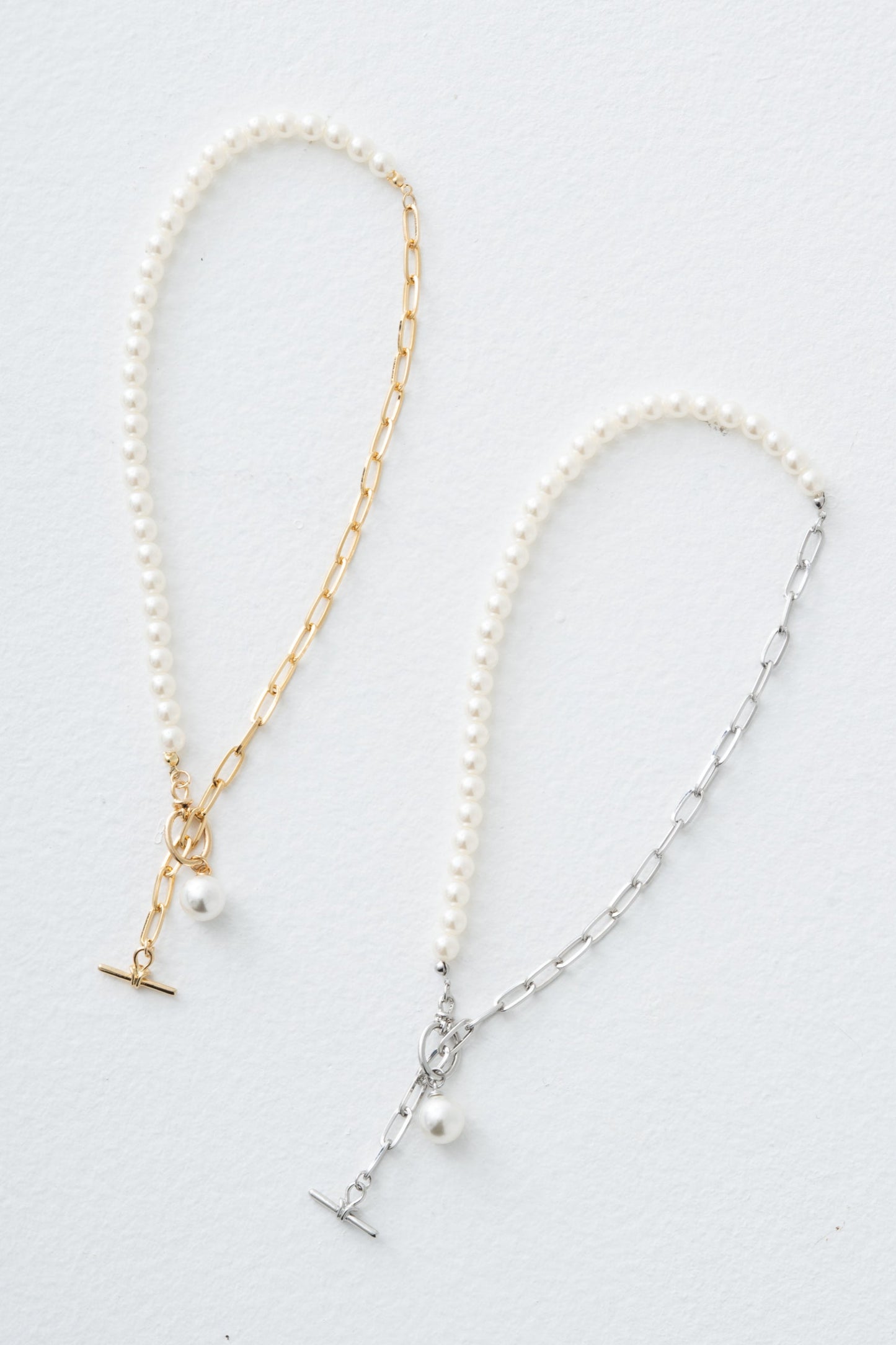 ミックスパールネックレス