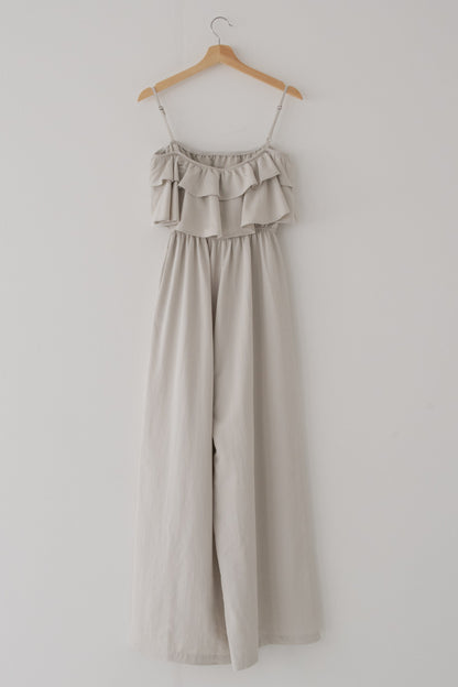【SALE】フリルキャミジャンプスーツ