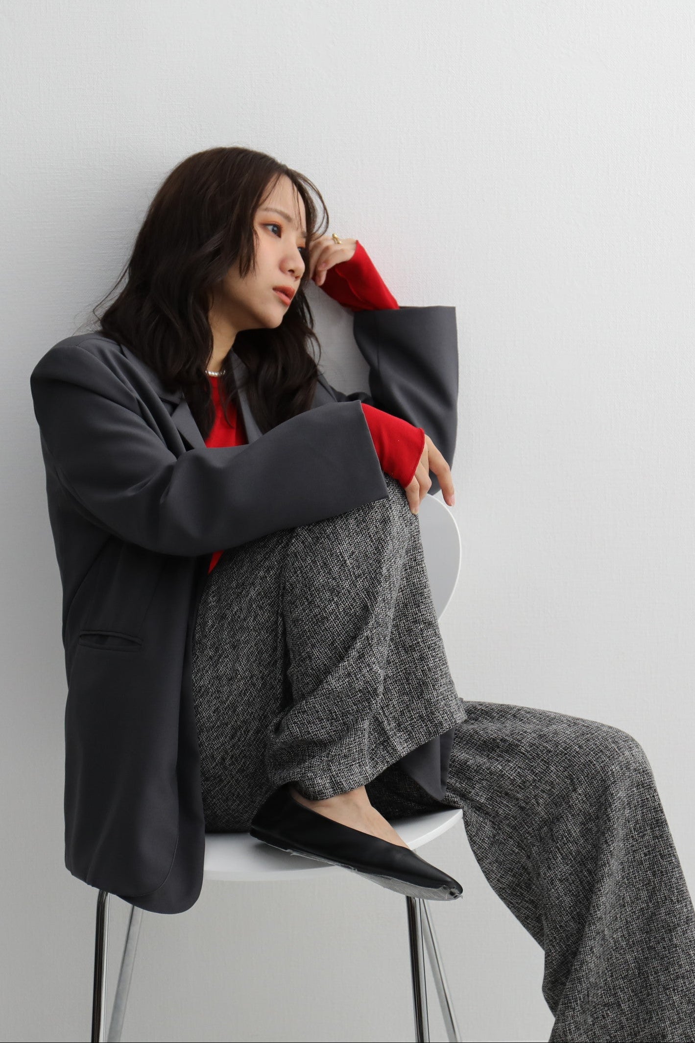 ドロストツイードパンツ