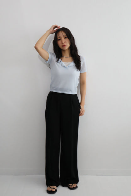 【単品】シアーコンパクトTシャツ