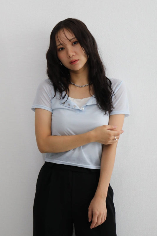 【単品購入】シアーコンパクトTシャツ