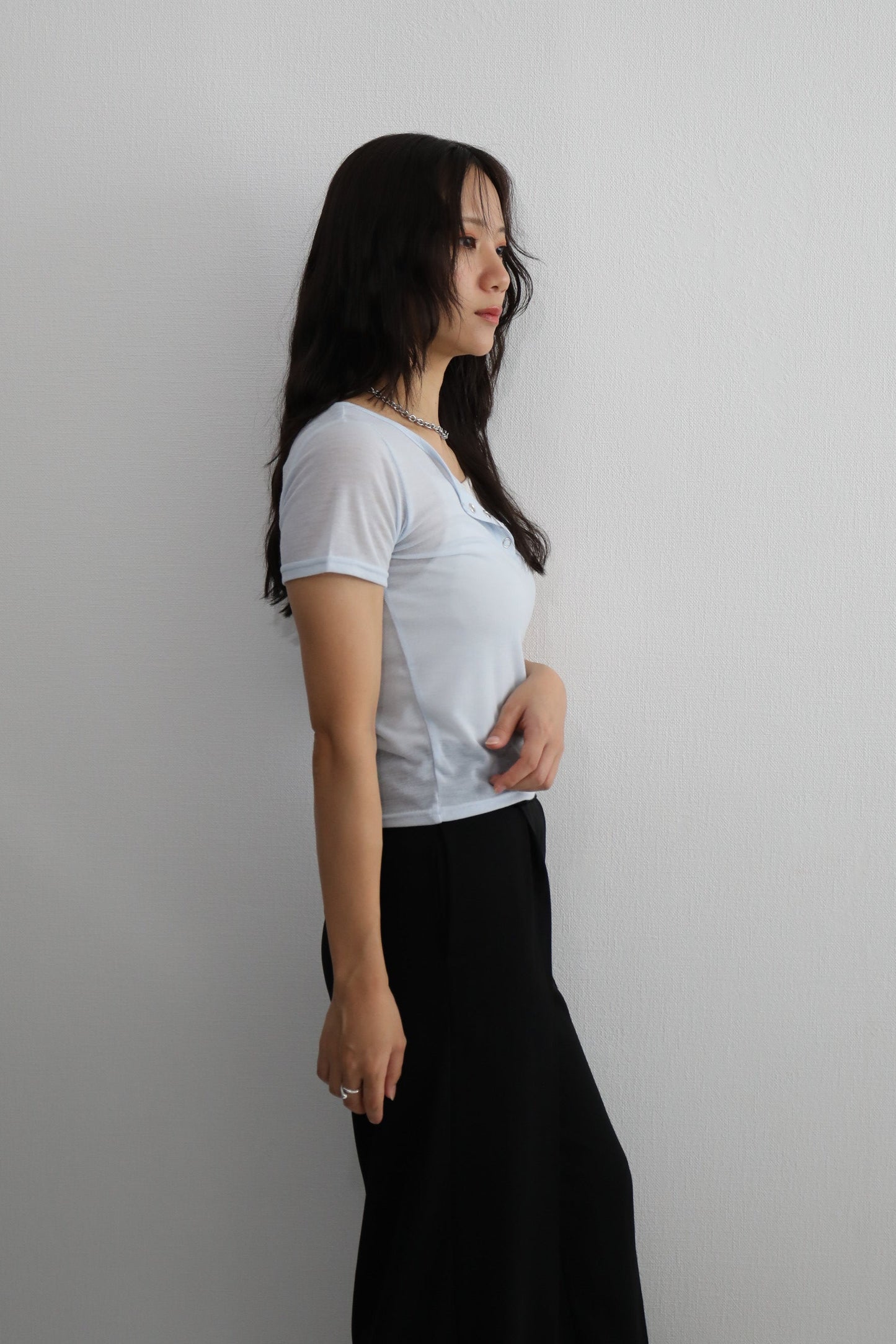 【単品】シアーコンパクトTシャツ