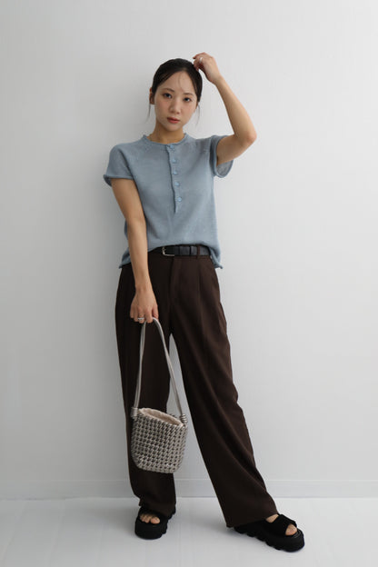 ウーブンミニショルダーバッグ
