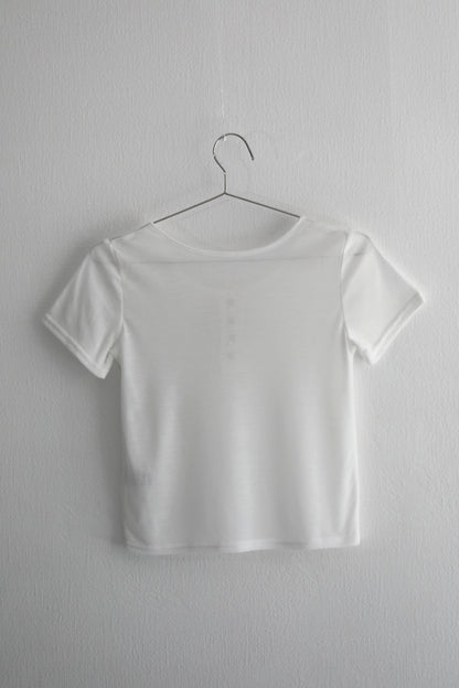 【単品】シアーコンパクトTシャツ