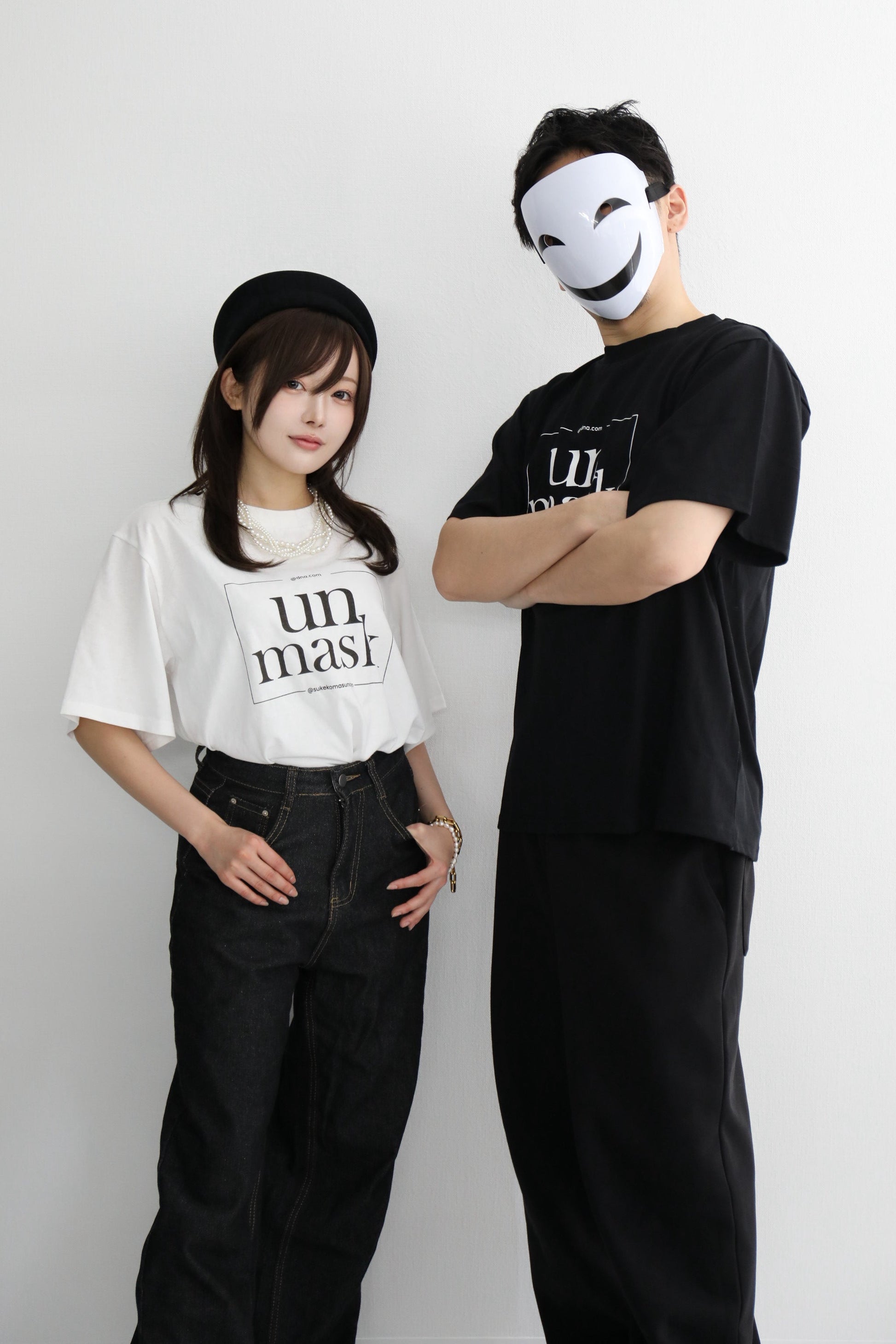 【数量限定】アンマスクユニセックスTシャツ