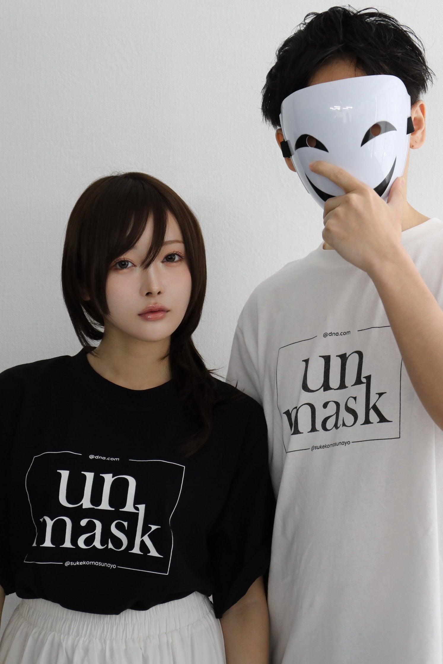【数量限定】アンマスクユニセックスTシャツ