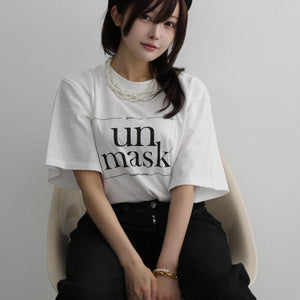 【数量限定】アンマスクユニセックスTシャツ