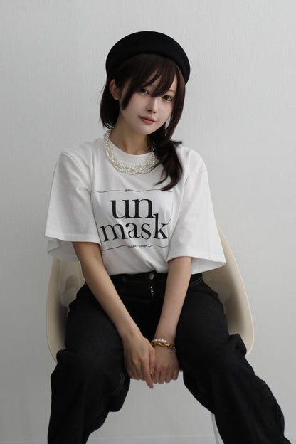 【数量限定】アンマスクユニセックスTシャツ
