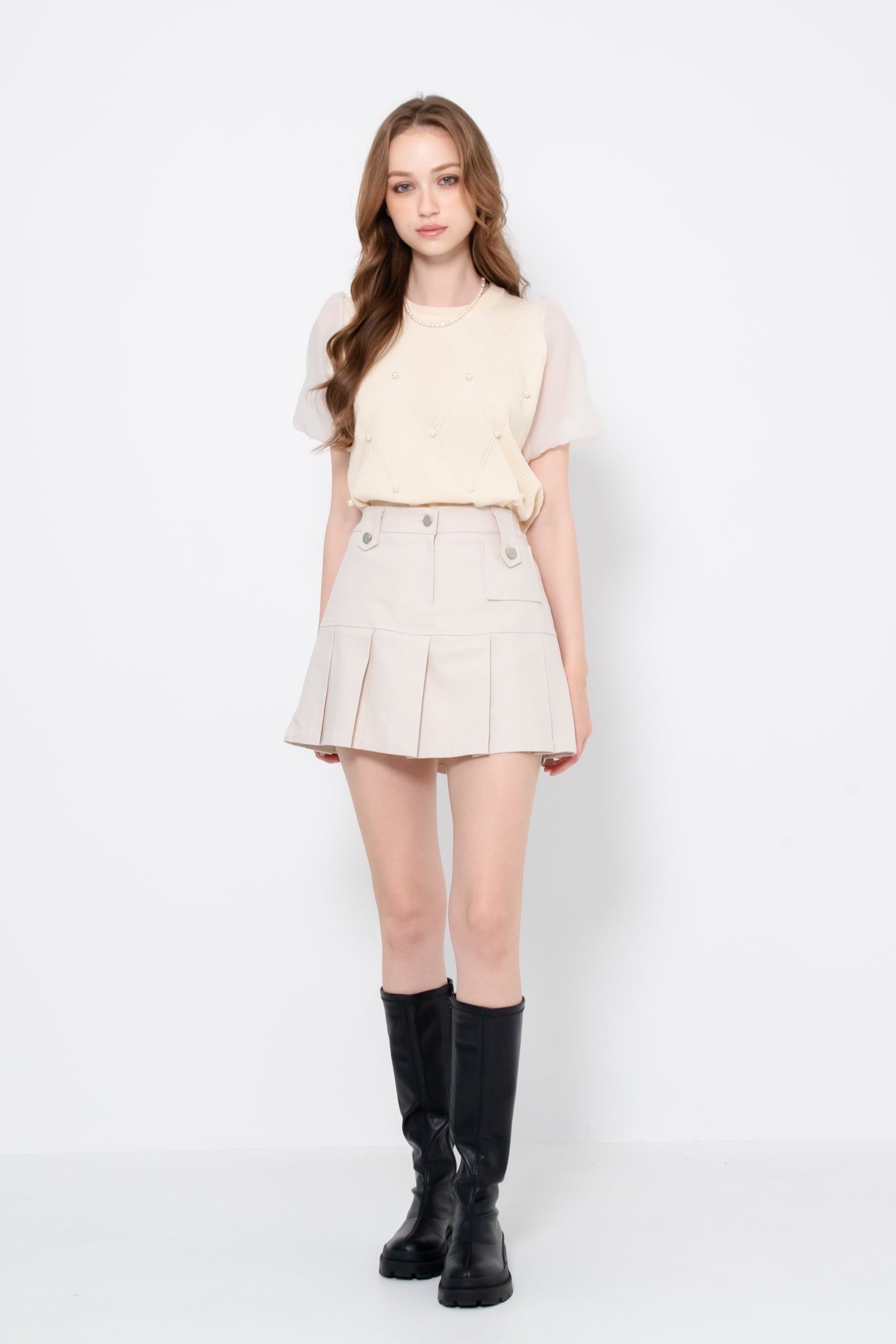 プリーツミニスカート ☆ repetto Heather スカート プリーツミニスカート 152972 : ZOZOTOWN