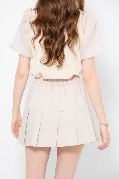 【SALE】プリーツミニスカート