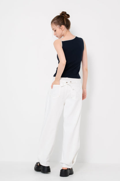 【SALE】バックデザインジーンズ