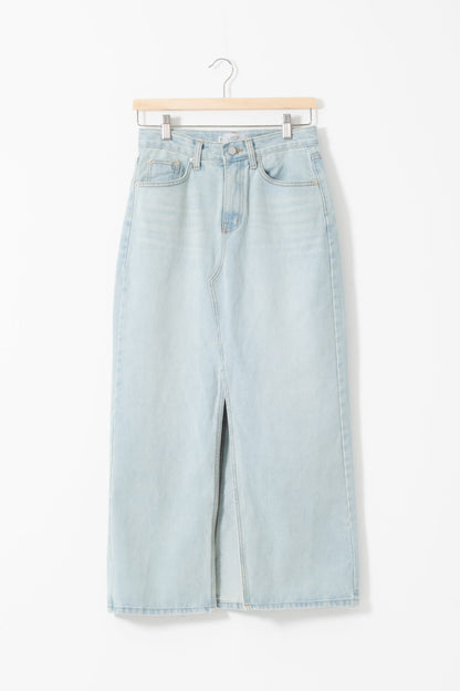 【SALE】スリットデニムスカート