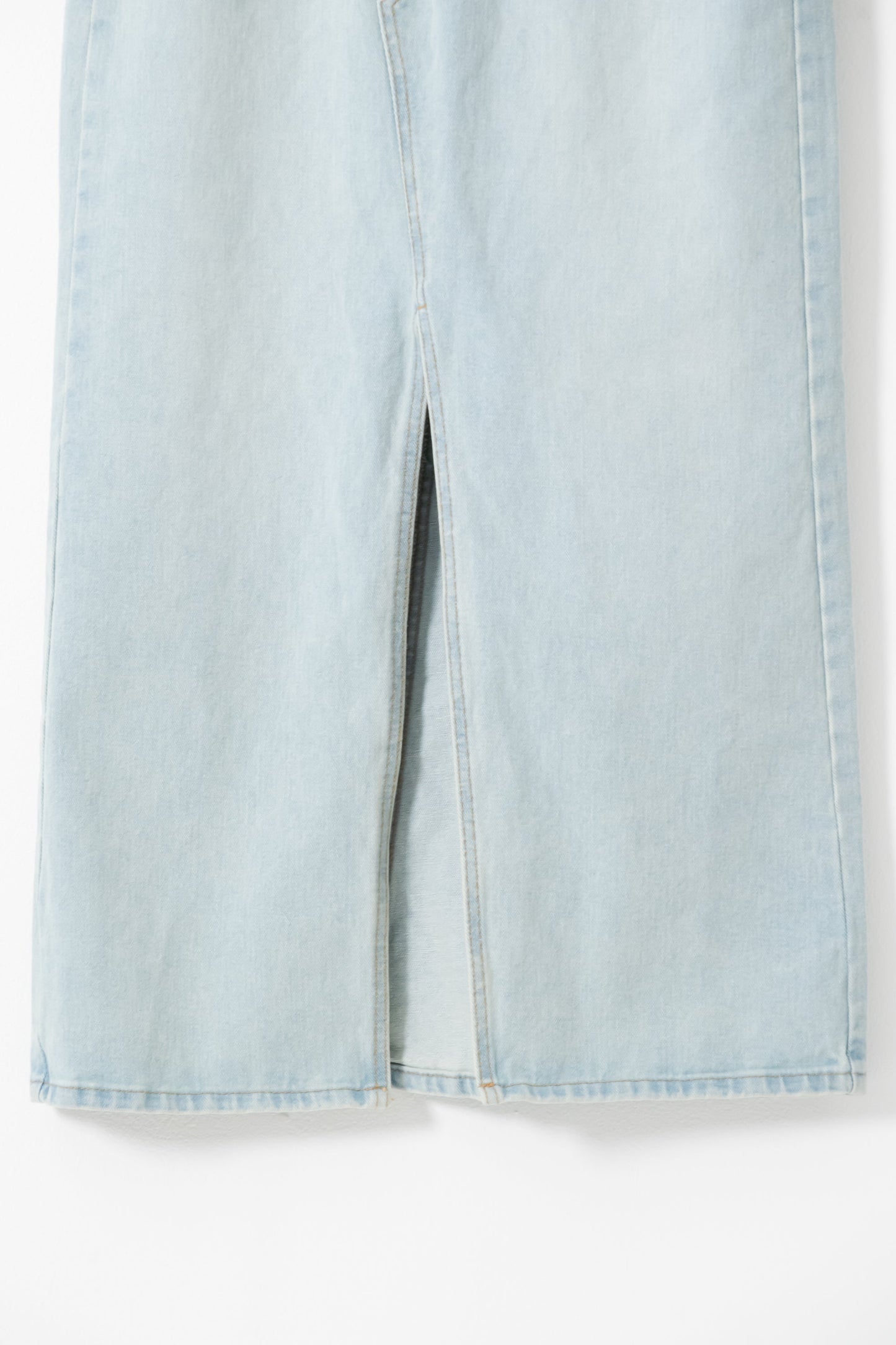【SALE】スリットデニムスカート