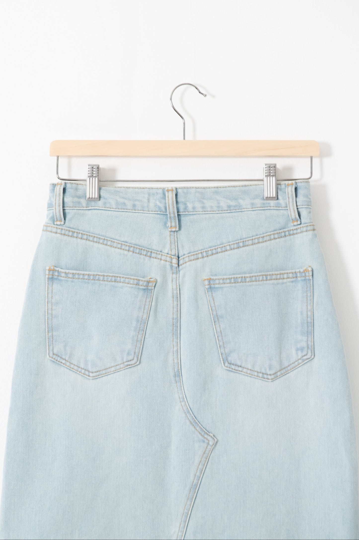 【SALE】スリットデニムスカート