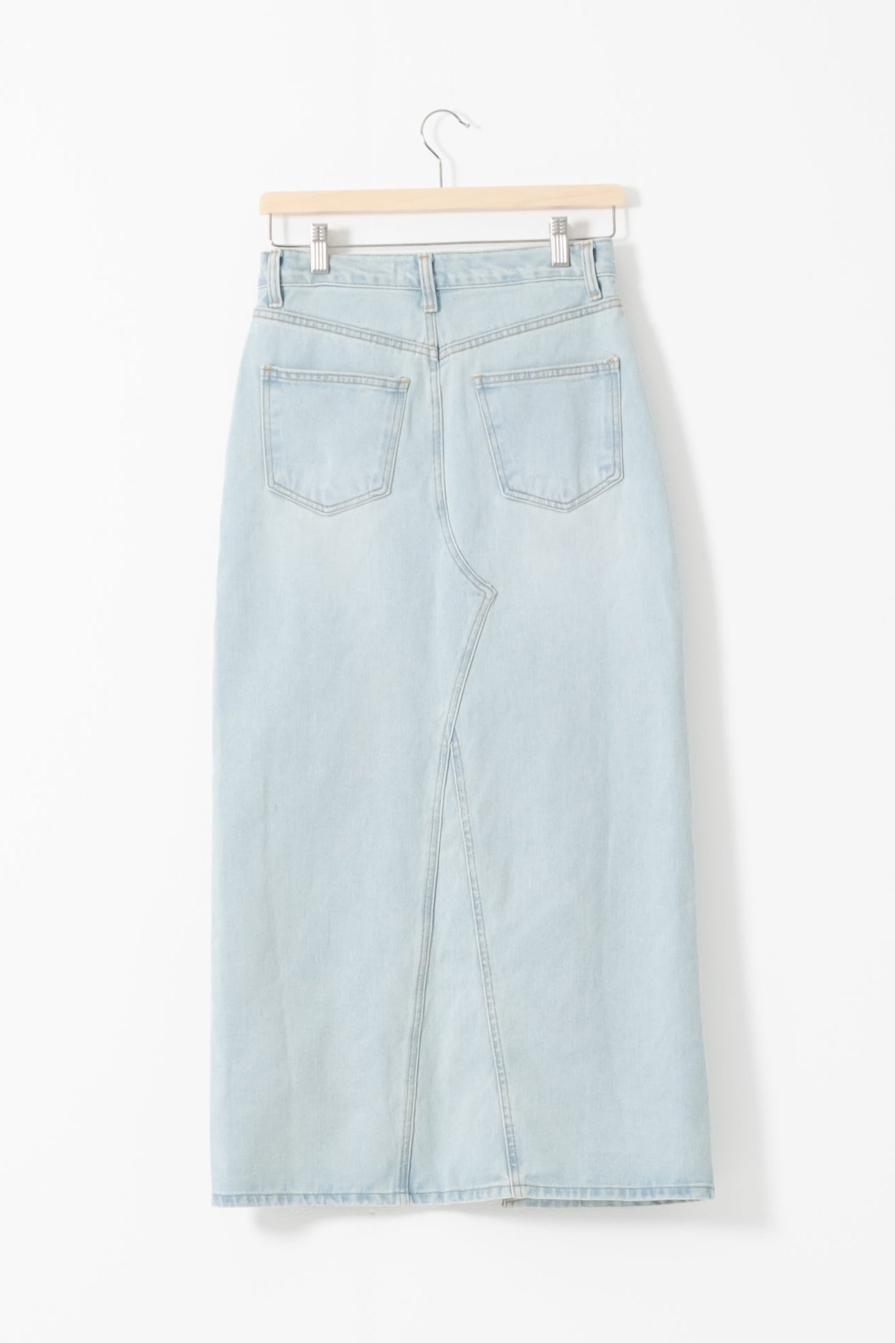 【SALE】スリットデニムスカート