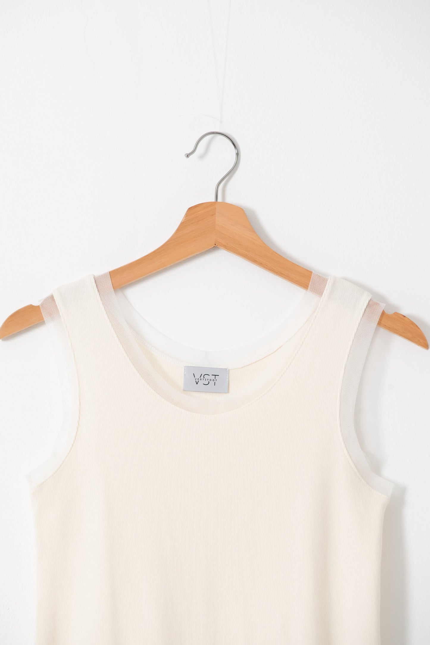 【SALE】二段レースフリルノースリーブ