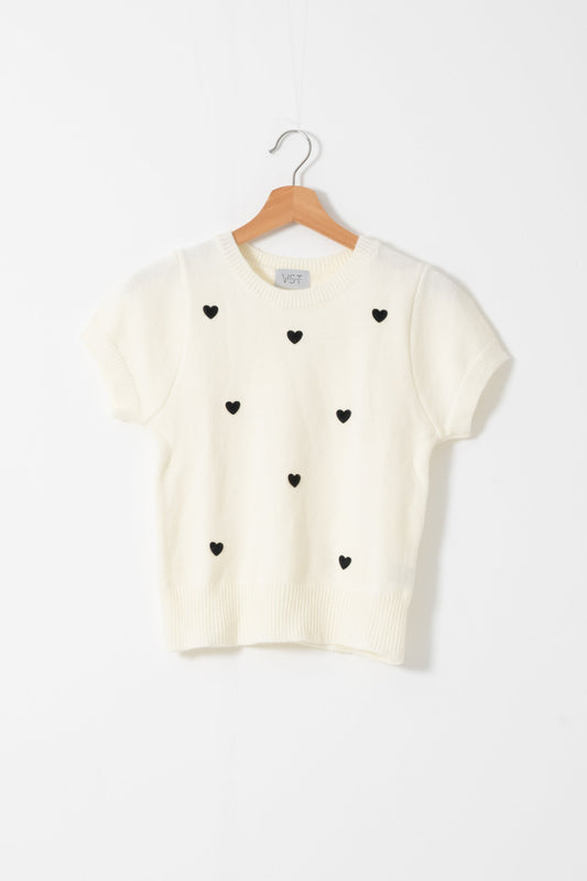 【SALE】ハートサマーニット