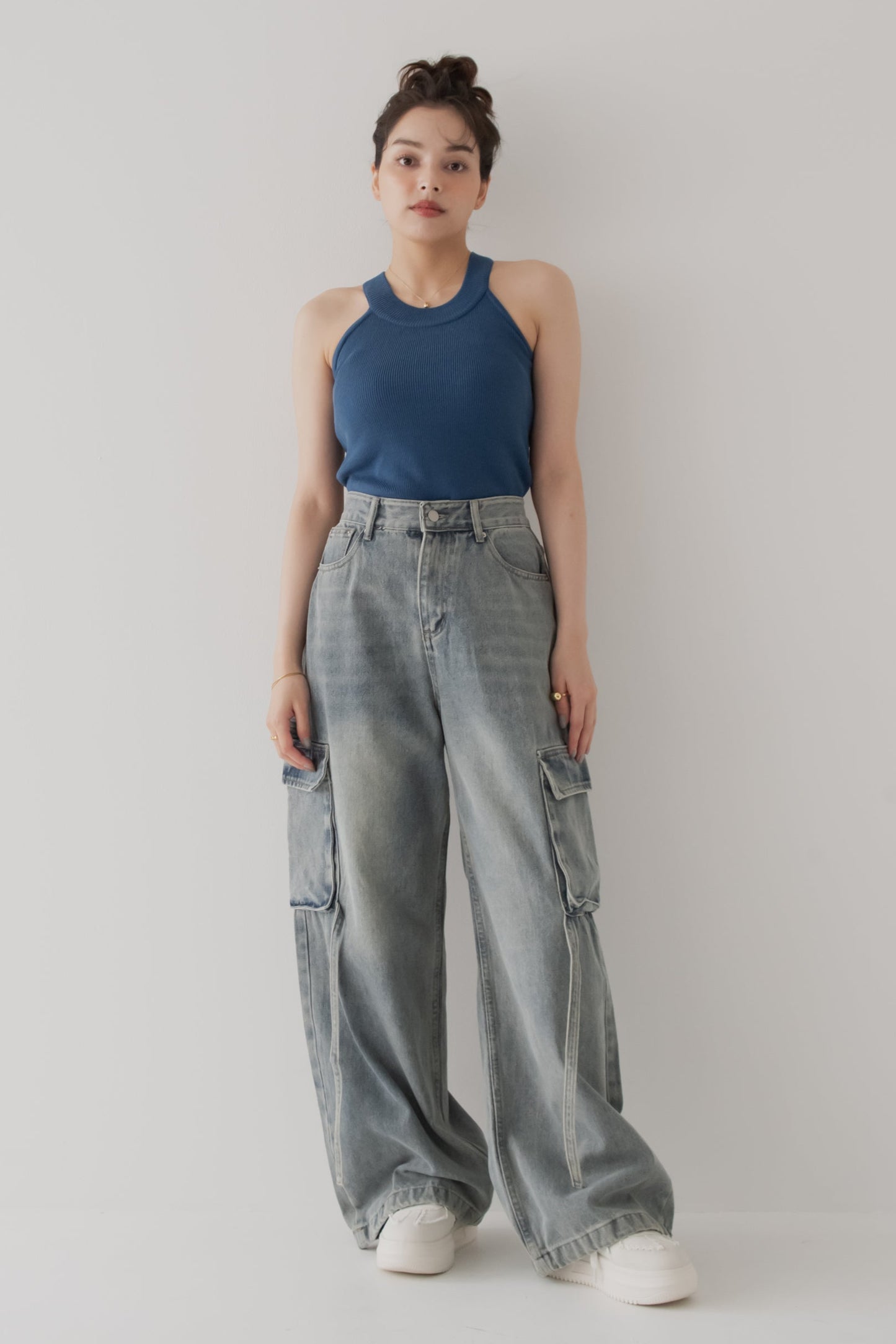 【SALE】カーゴデニムパンツ