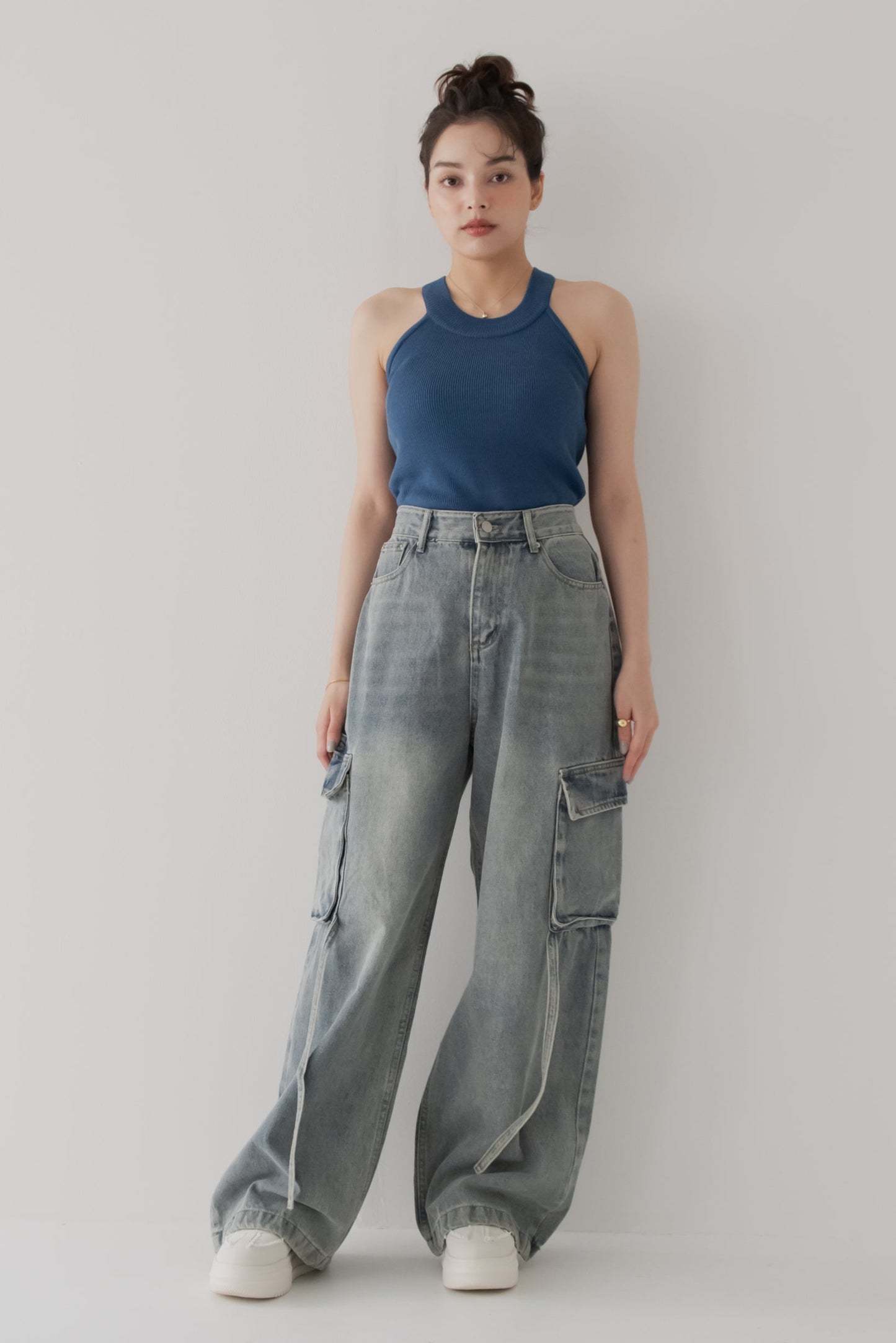 【SALE】カーゴデニムパンツ