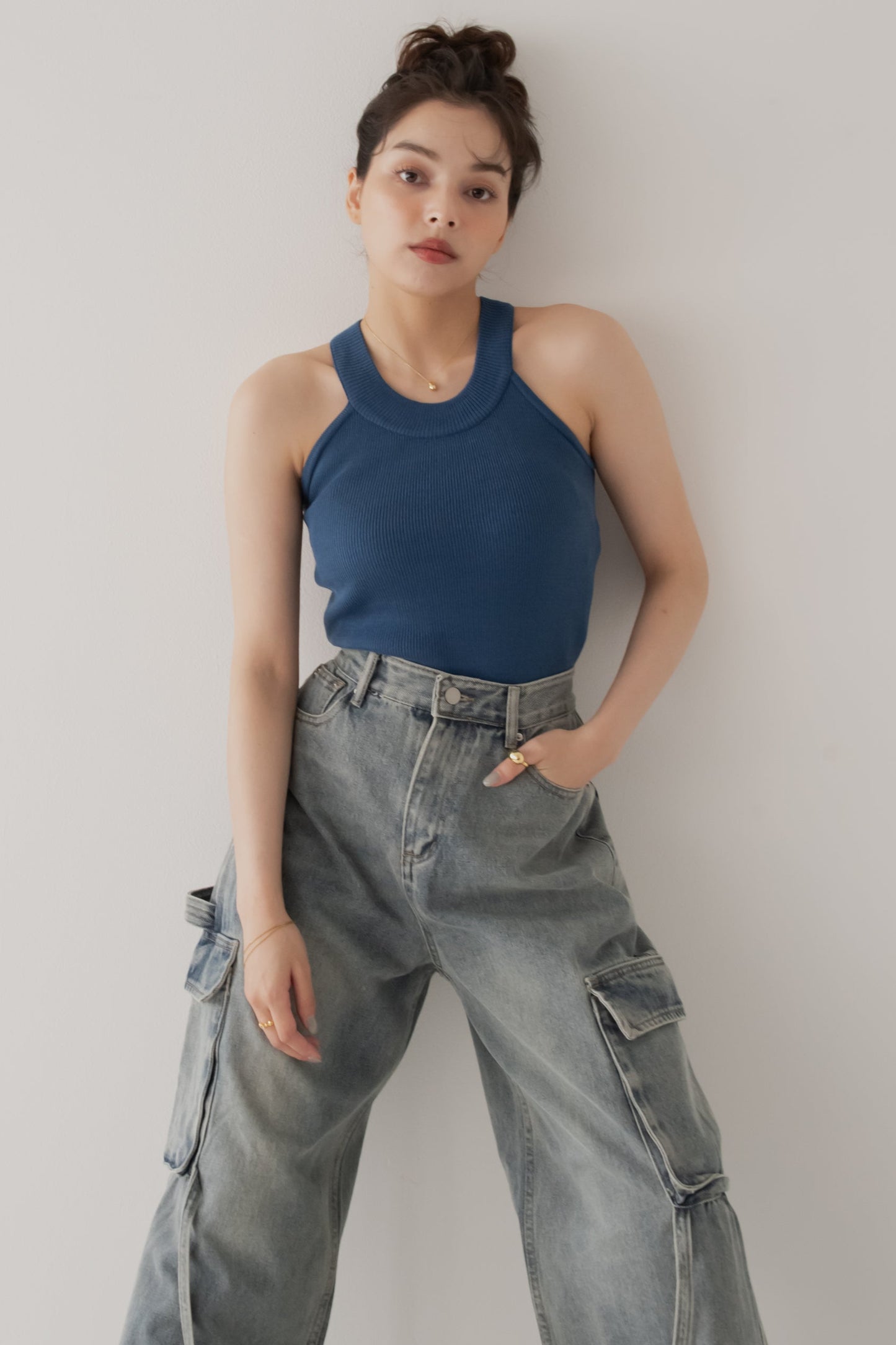 【SALE】カーゴデニムパンツ