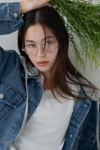 オーバーサイズパーカデニム