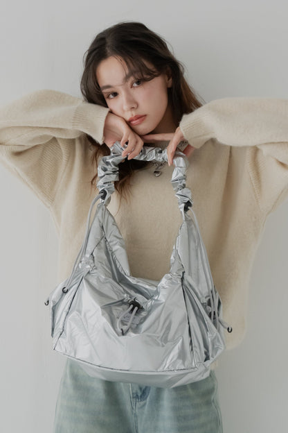 くしゅっとショルダーバッグ