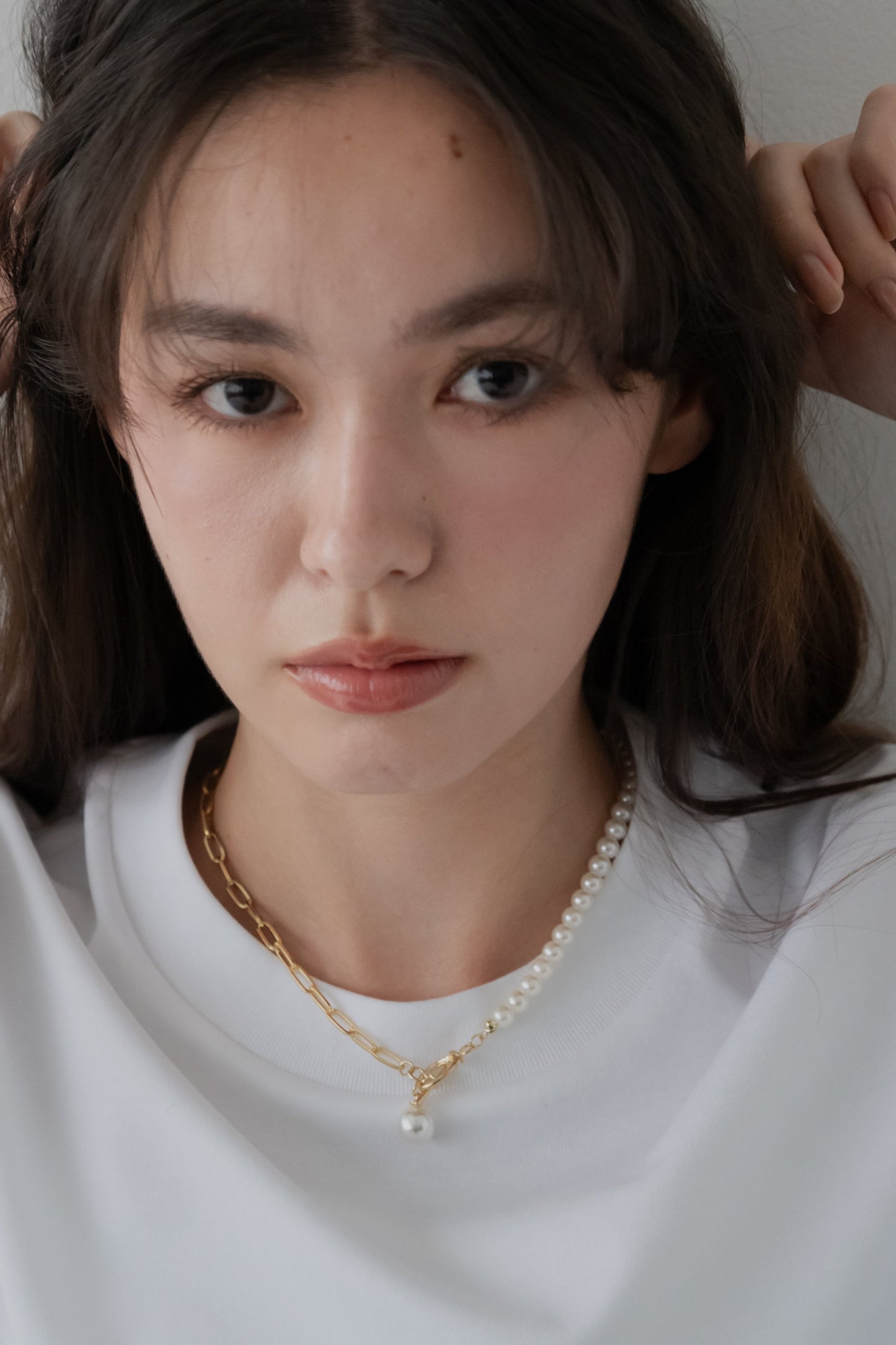 ミックスパールネックレス