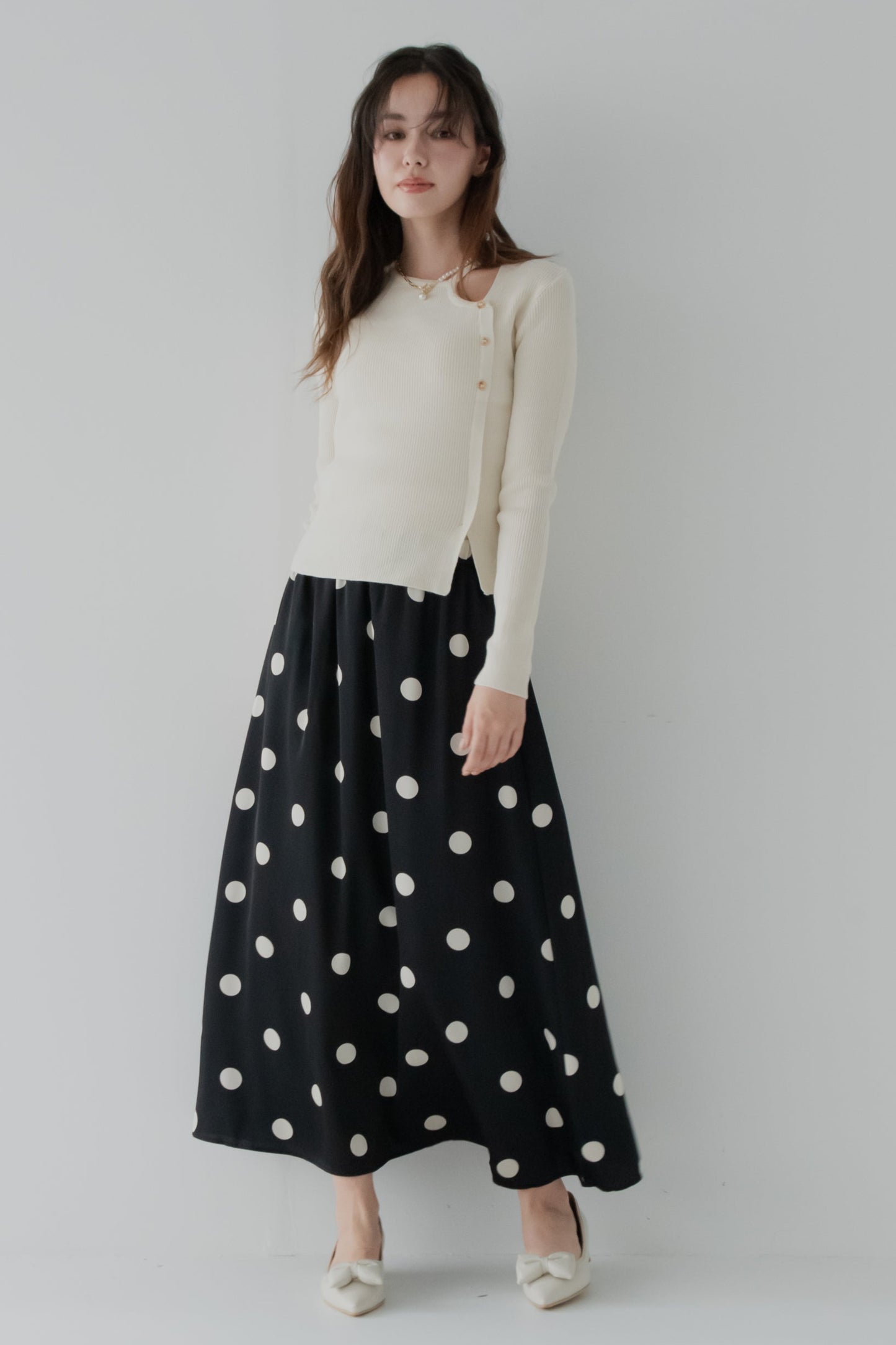 ルナドットフレアスカート