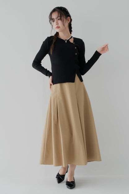 グレイスラインフレアスカート