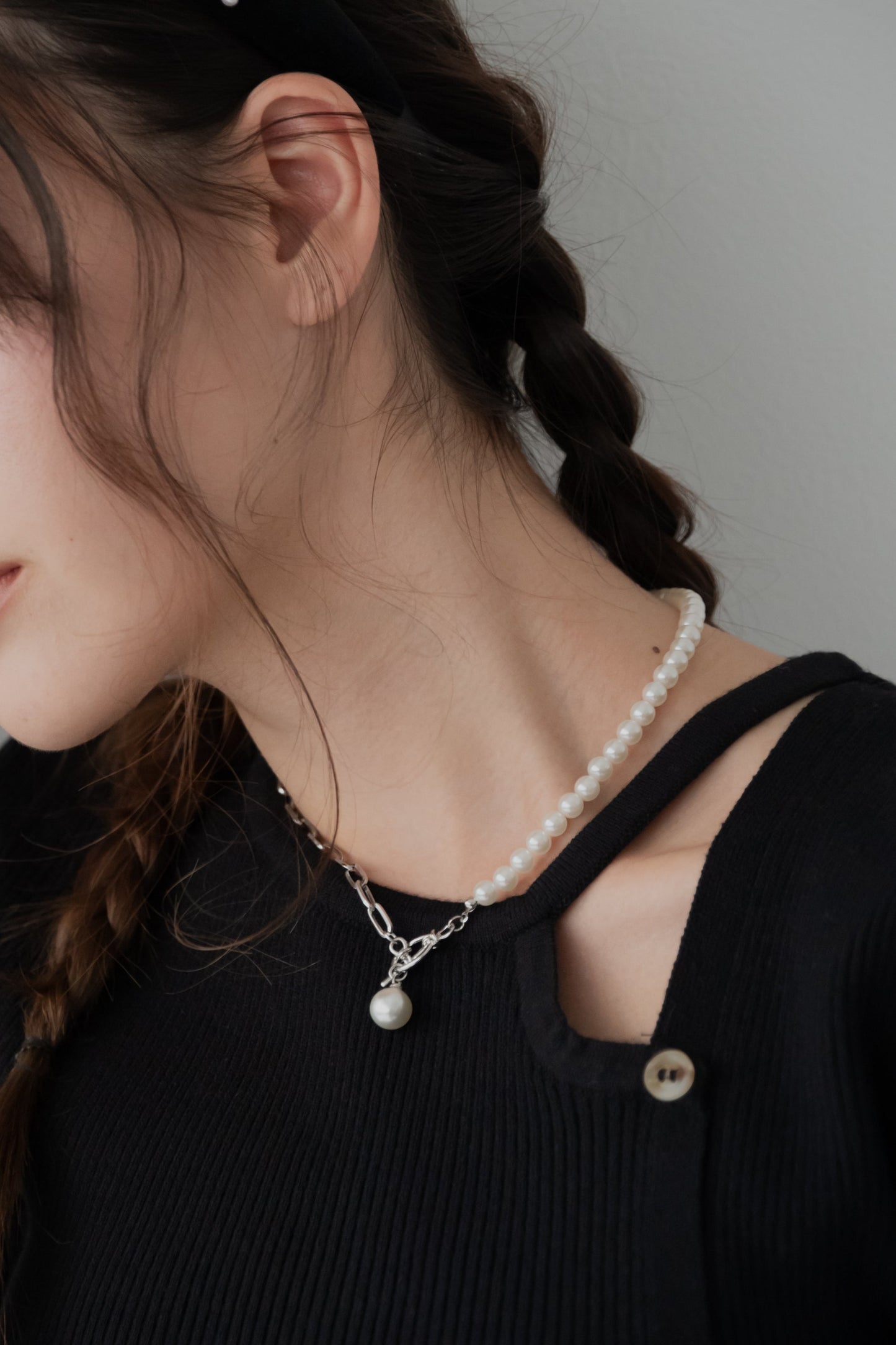 ミックスパールネックレス