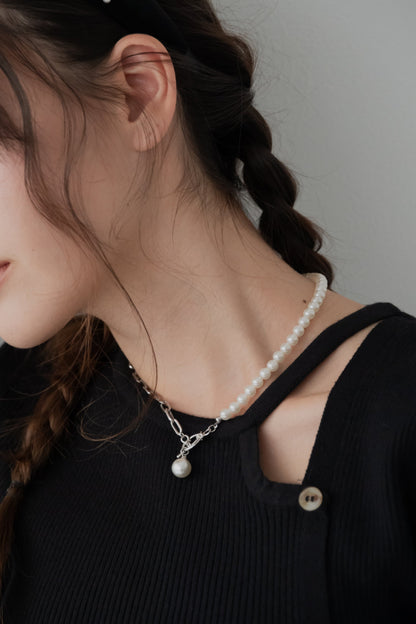 ミックスパールネックレス